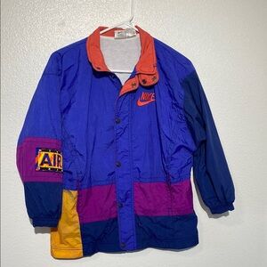 Nike Air Windbreaker Jacket - Blue, Purple, Orange